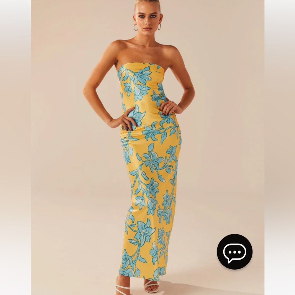 Summer Lover Maxi Dress - Golden Bloom